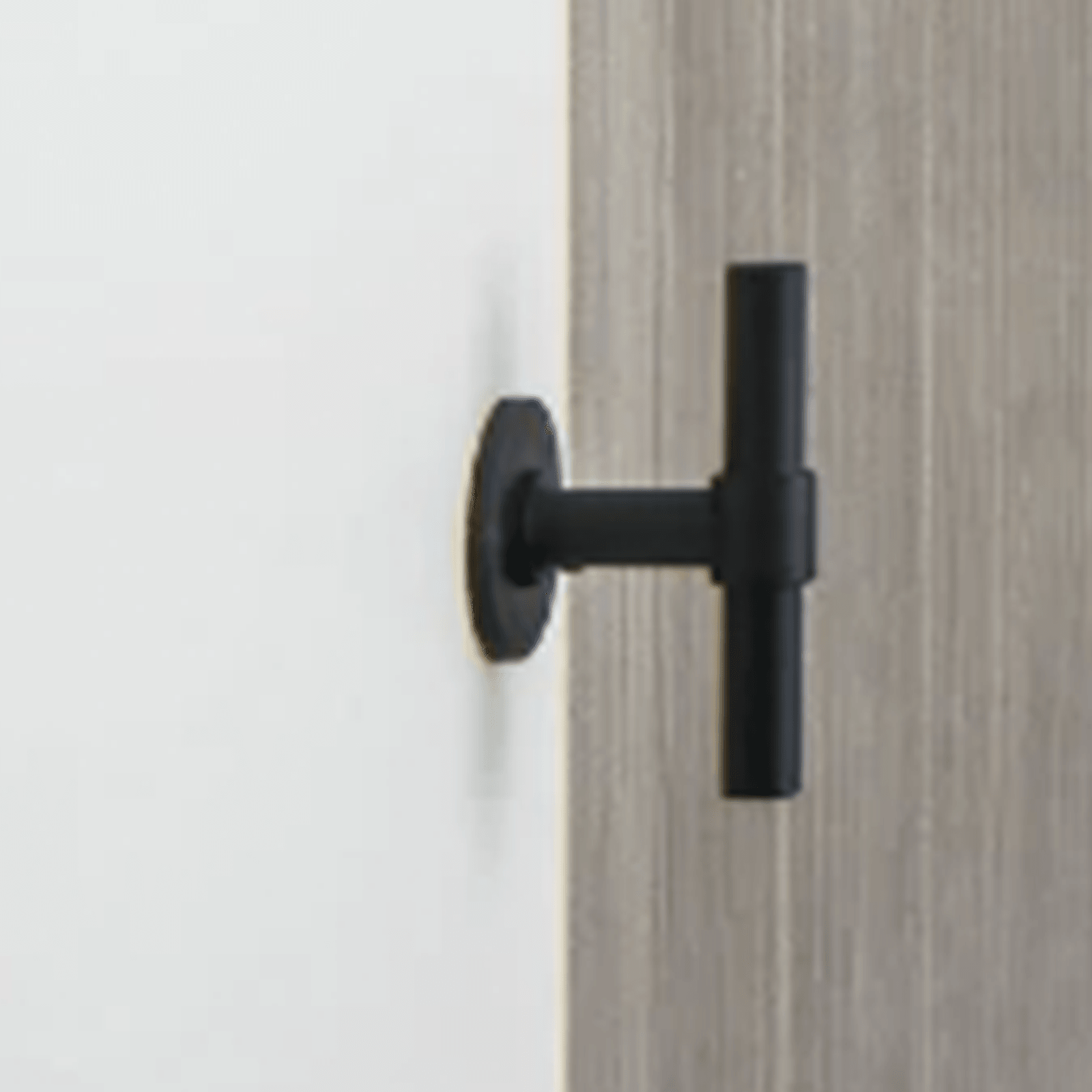 Formani - ONE - Solid Front Door Knob Fixed on Rose gallery detail image