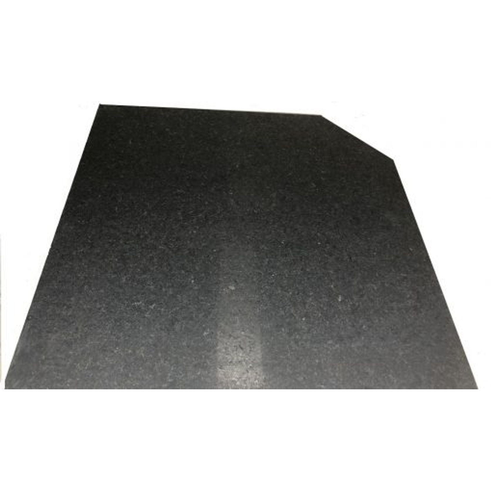 Foundry 1250 x 1250 Black Granite Corner Hearth gallery detail image