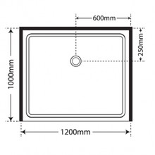 Adjustable Frameless Pivot Alcove 1000x1200x1000 gallery detail image