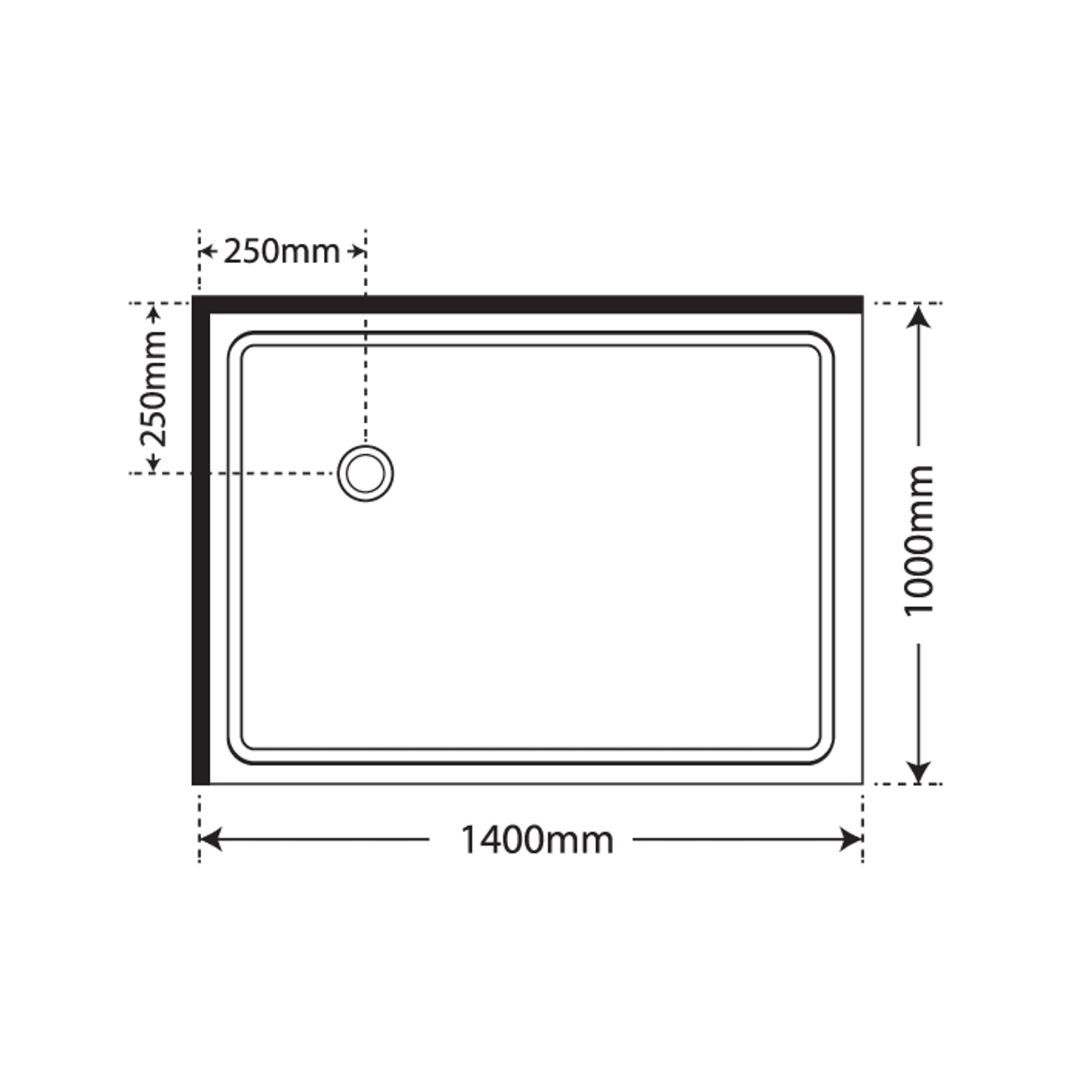 Adjustable Frameless Pivot Square 1400×1000 gallery detail image