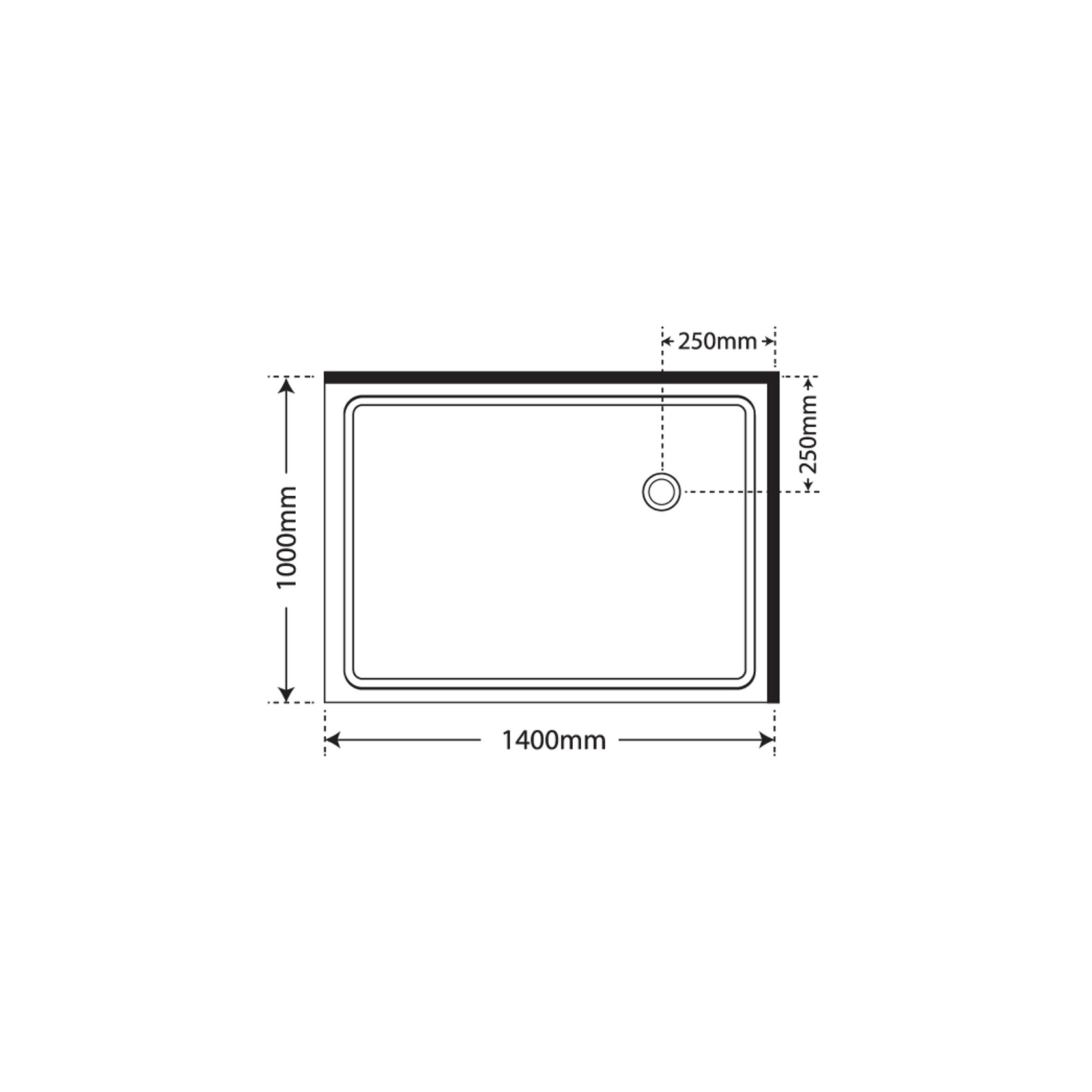 Adjustable Frameless Pivot Square 1400×1000 gallery detail image