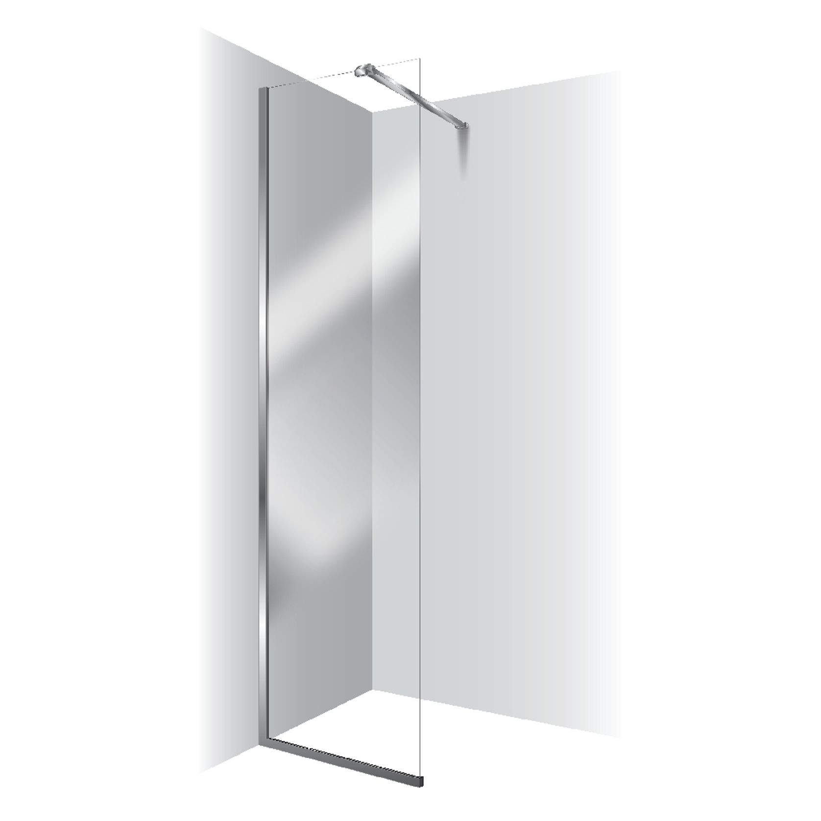 Frameless Walk In Panels gallery detail image