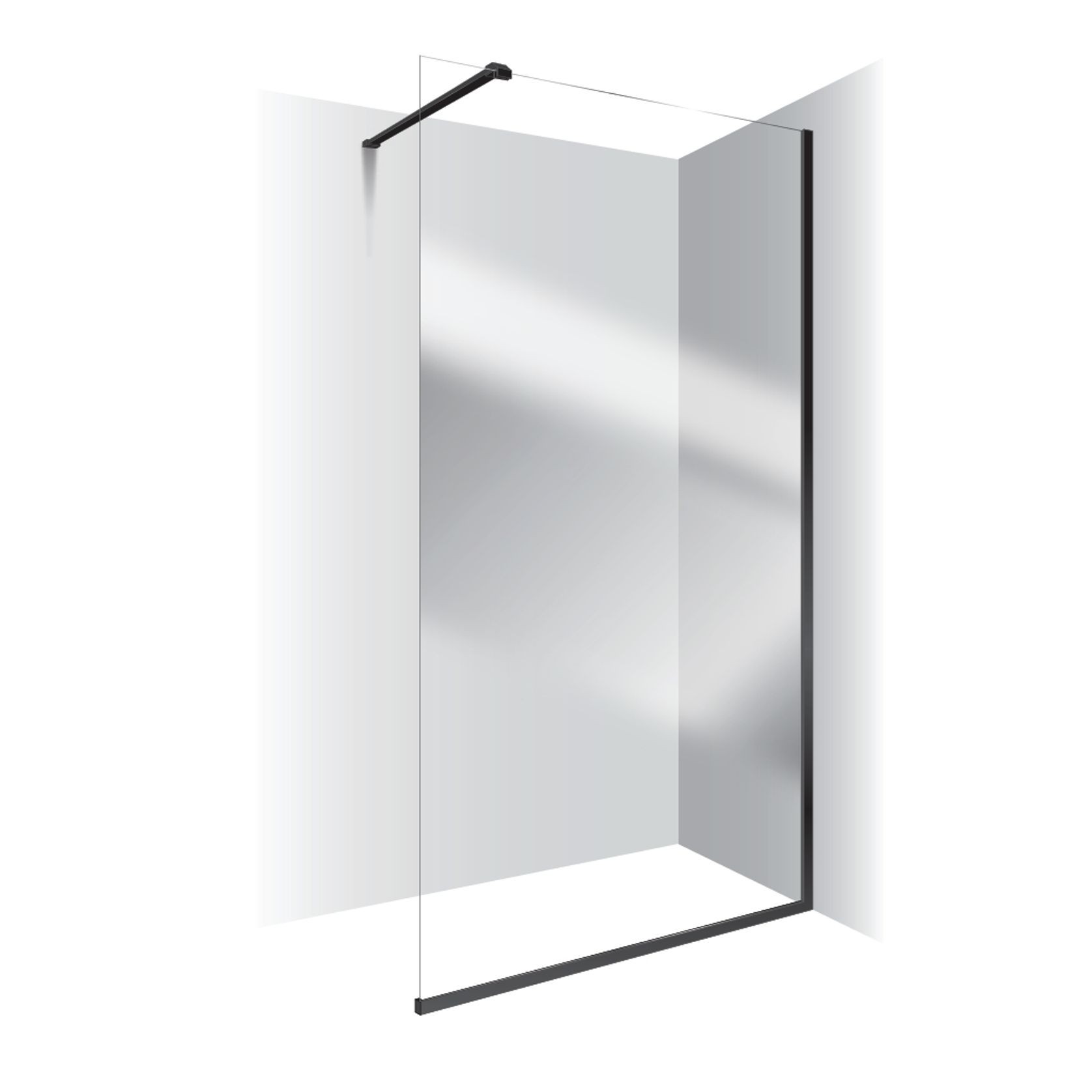 Frameless Walk In Panels gallery detail image