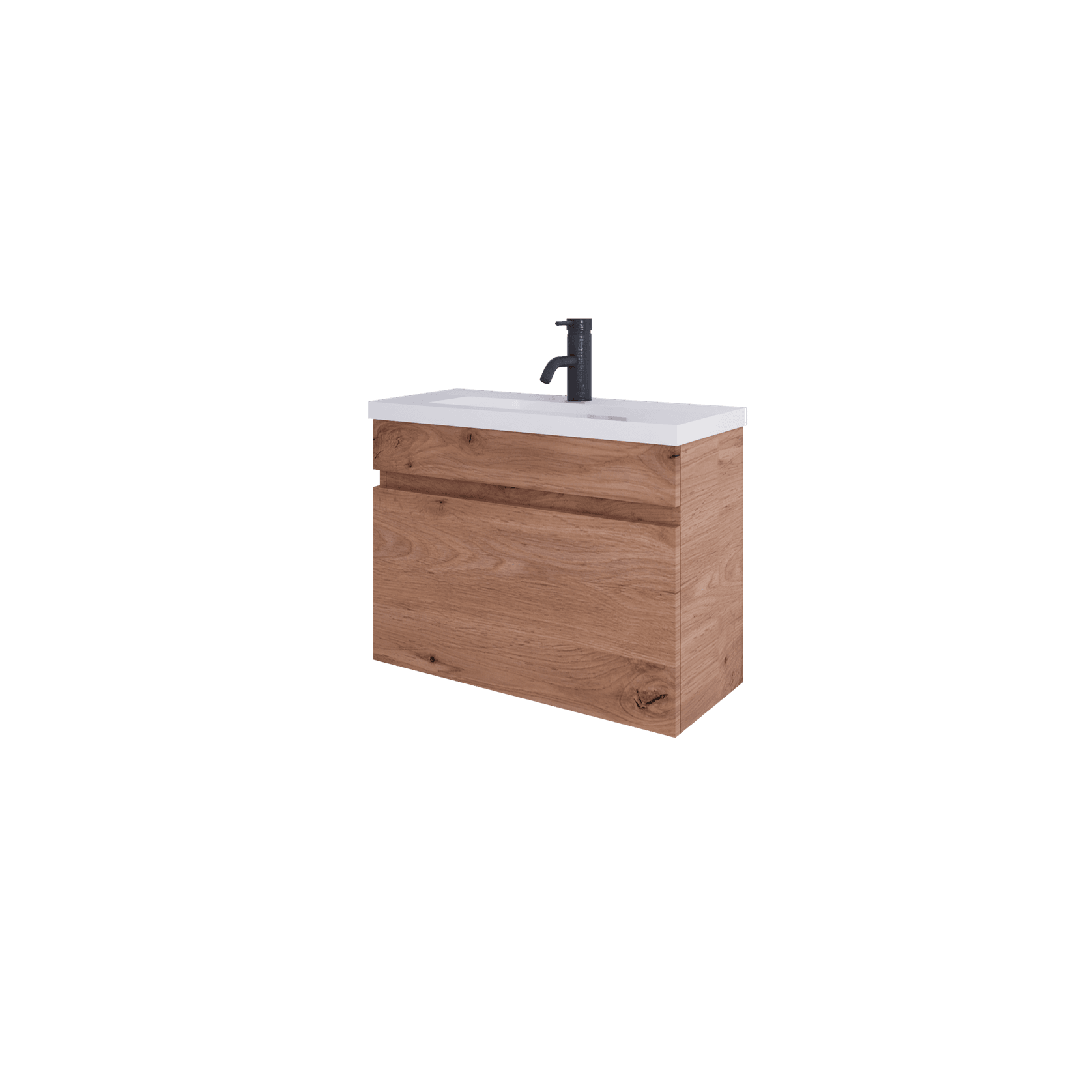 Code Lux 600 Slim Single Drawer Vanity Range gallery detail image