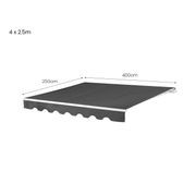 Fuji Manual Retractable Awning(valance removable) gallery detail image
