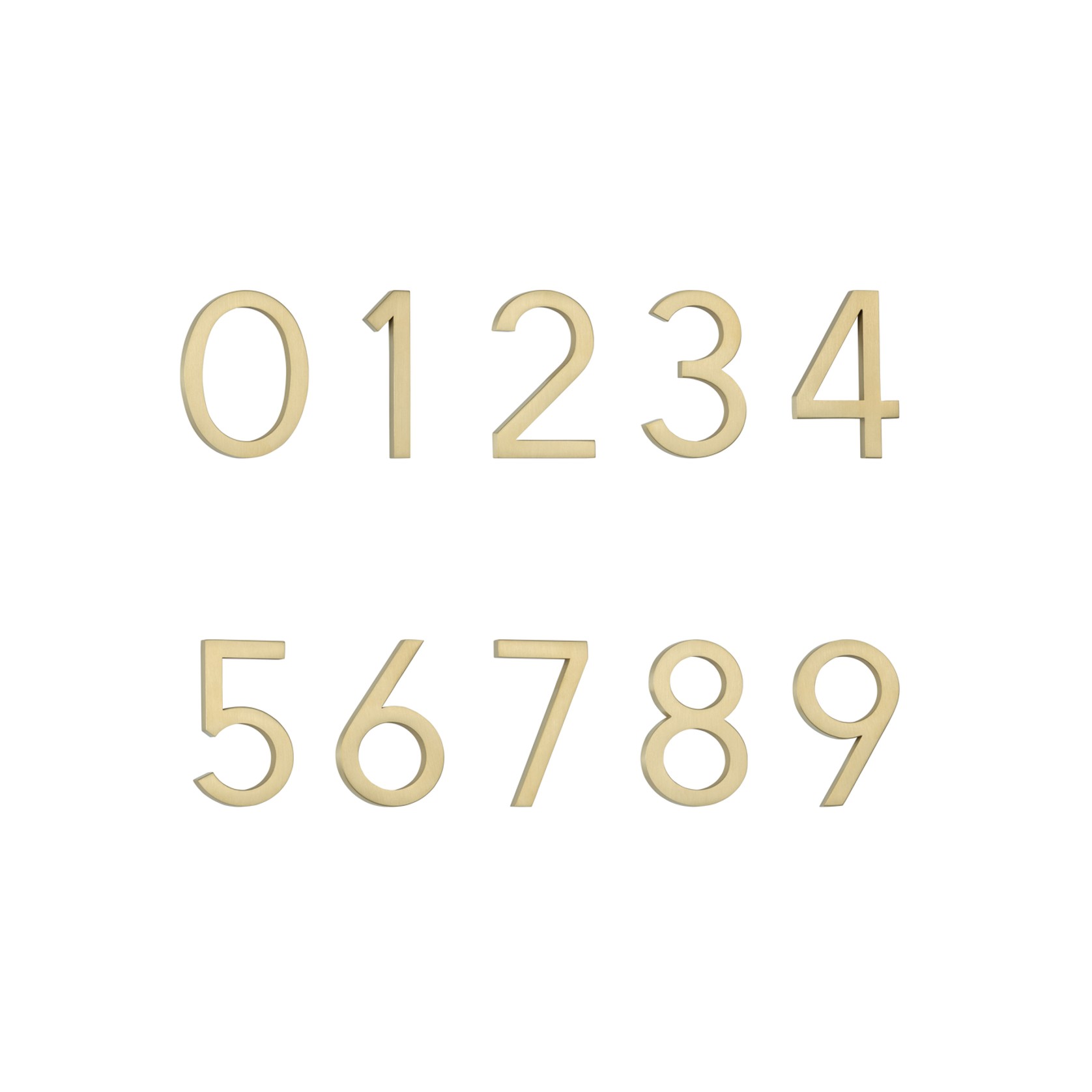 Numbering | Signage gallery detail image