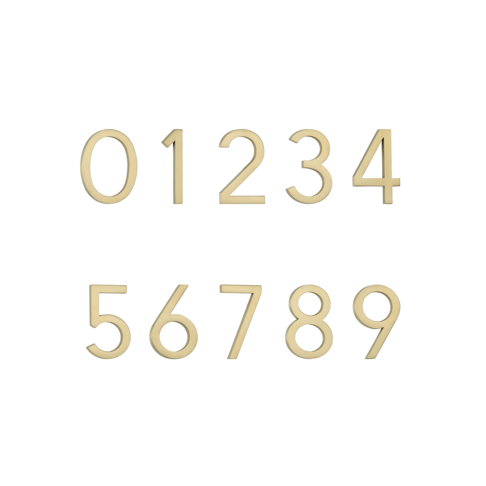 Numbering | Signage gallery detail image