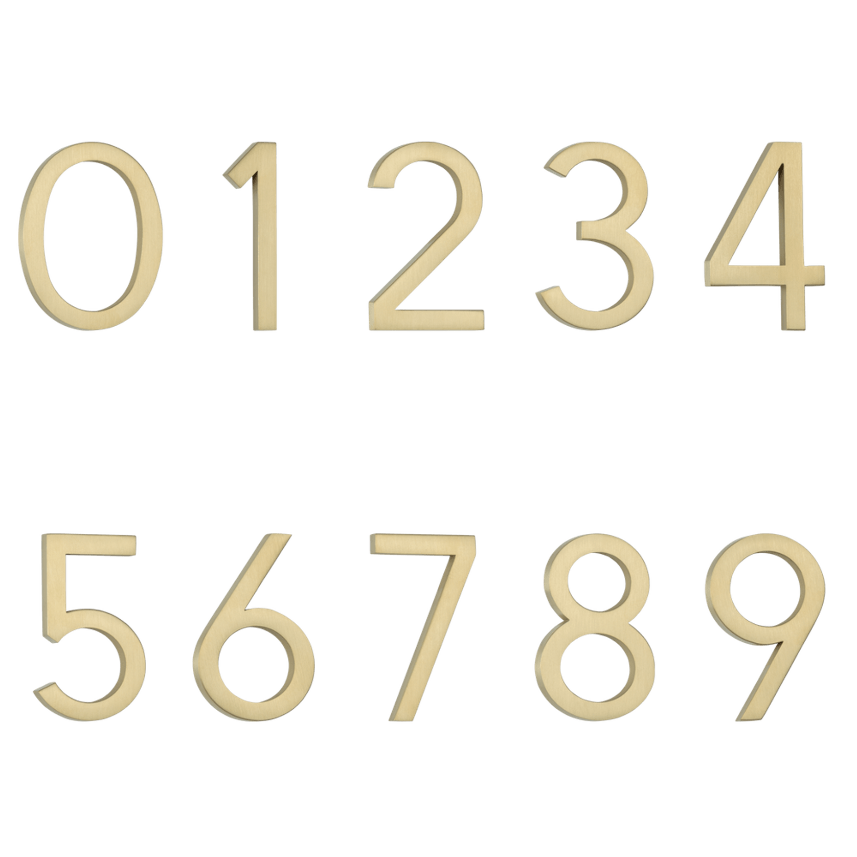 Numbering | Signage gallery detail image