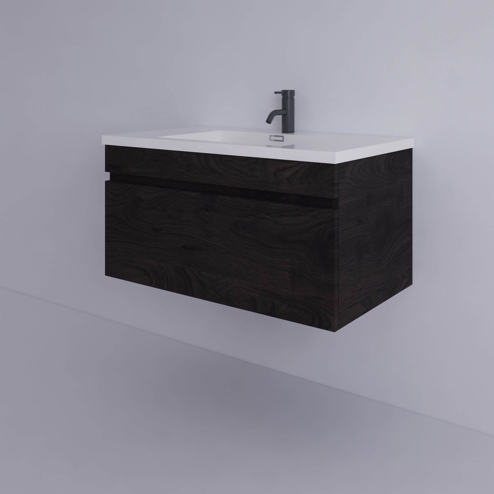 Code Lux 1000 Single Drawer Wall Hung Vanity gallery detail image