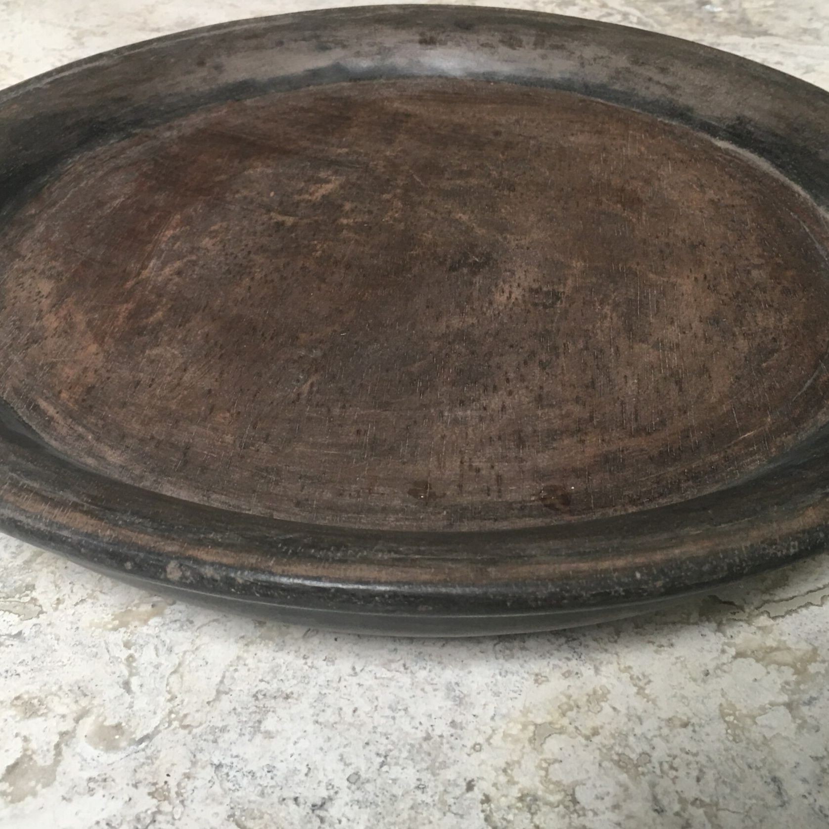 Old Wooden Platter gallery detail image