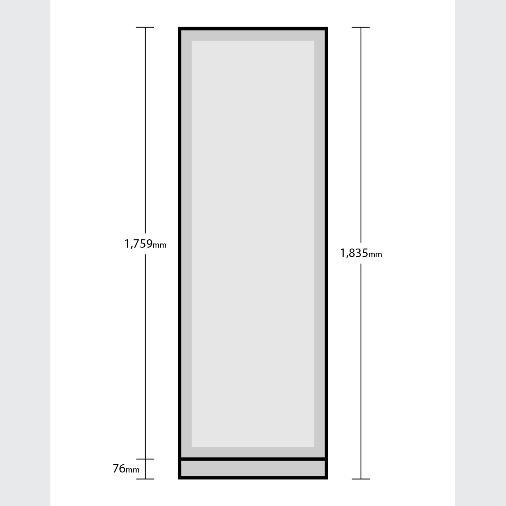 Grand Cru Black 183 Bottle Single Zone Wine Fridge gallery detail image