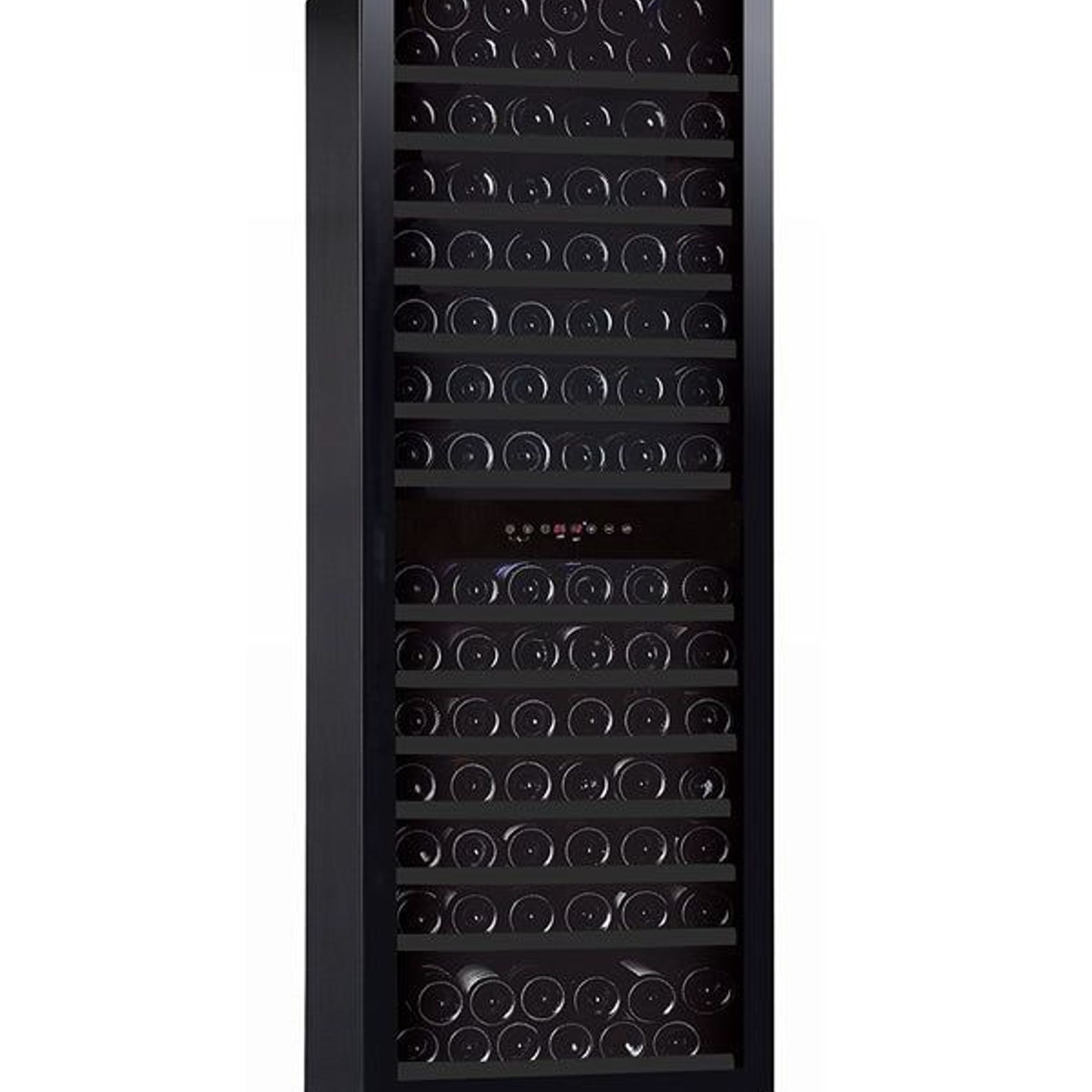 Grand Cru Black 166 Bottle Dual Zone Wine Fridge gallery detail image