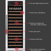 Grand Cru PRO 388 Bottle Dual Zone Wine Fridge gallery detail image