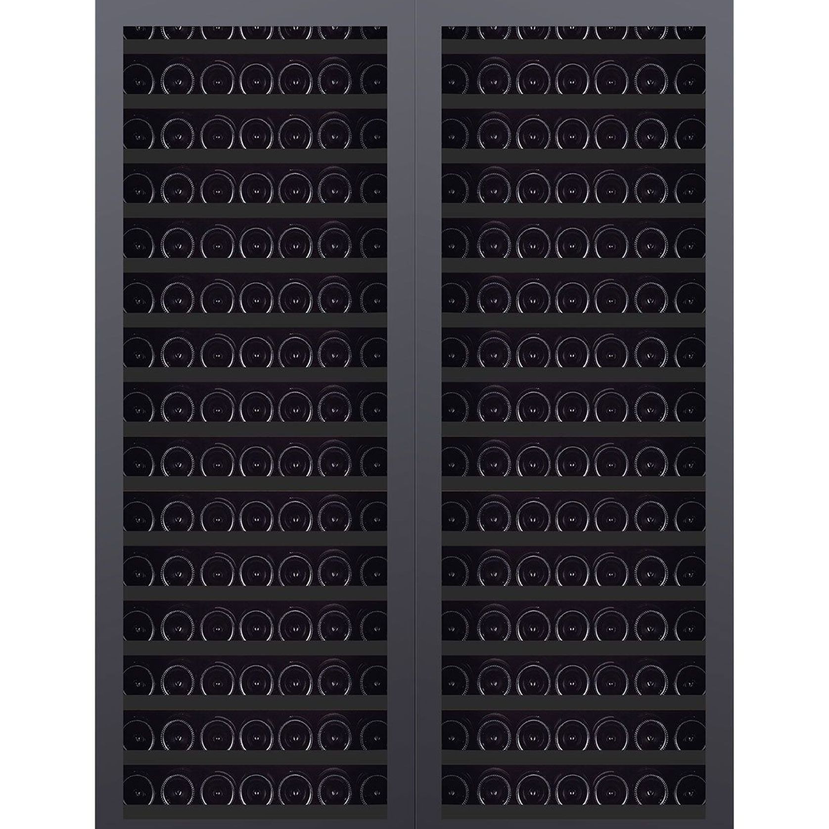 Grand Cru Black 366 Bottle Dual Zone Wine Fridge gallery detail image