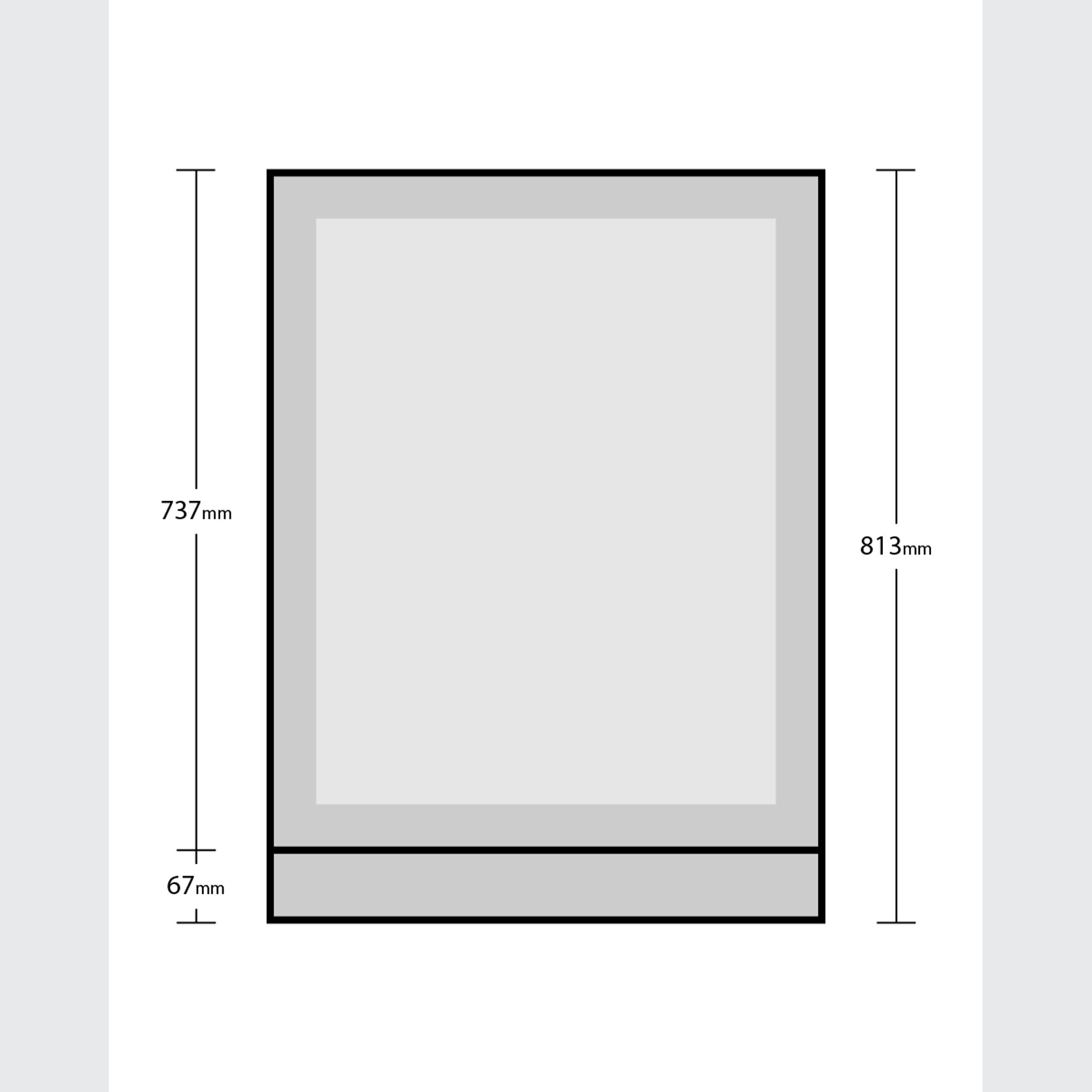 Grand Cru 40 Bottle 'Label View' Single Zone Wine Fridge gallery detail image