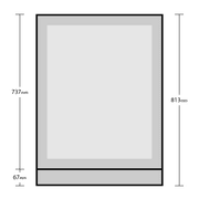 Grand Cru 40 Bottle 'Label View' Single Zone Wine Fridge gallery detail image