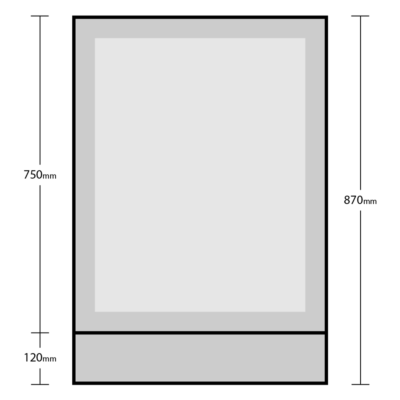 Grand Cru White 46 Bottle Dual Zone Wine Fridge gallery detail image
