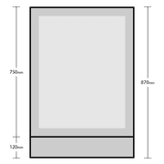 Grand Cru White 46 Bottle Dual Zone Wine Fridge gallery detail image