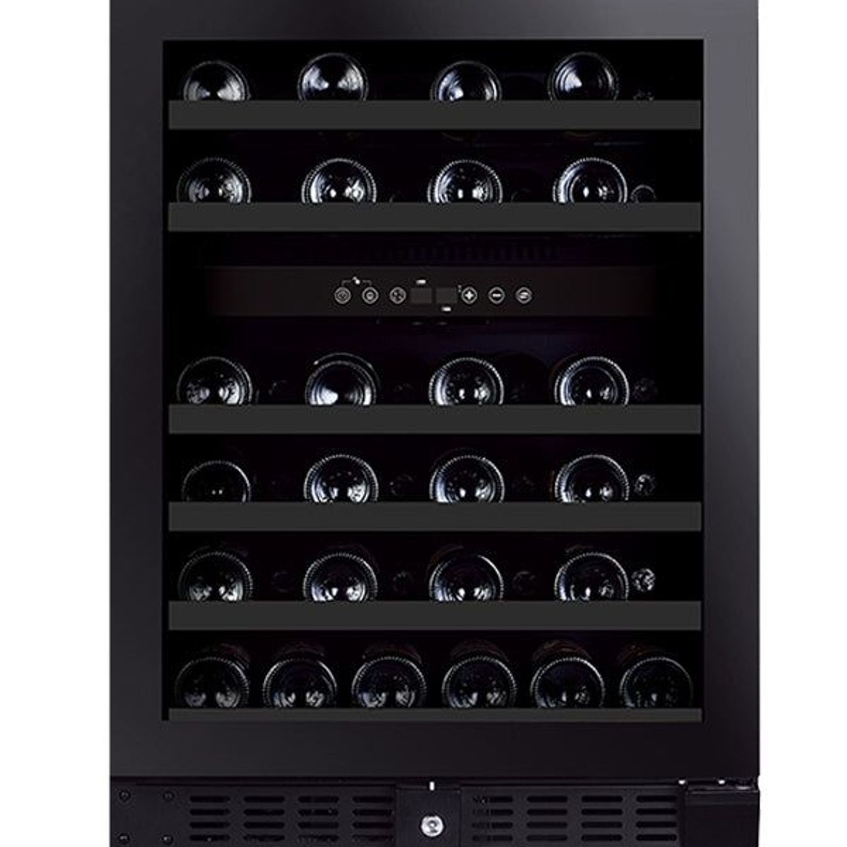 Grand Cru Black 46 Bottle Dual Zone Wine Fridge gallery detail image