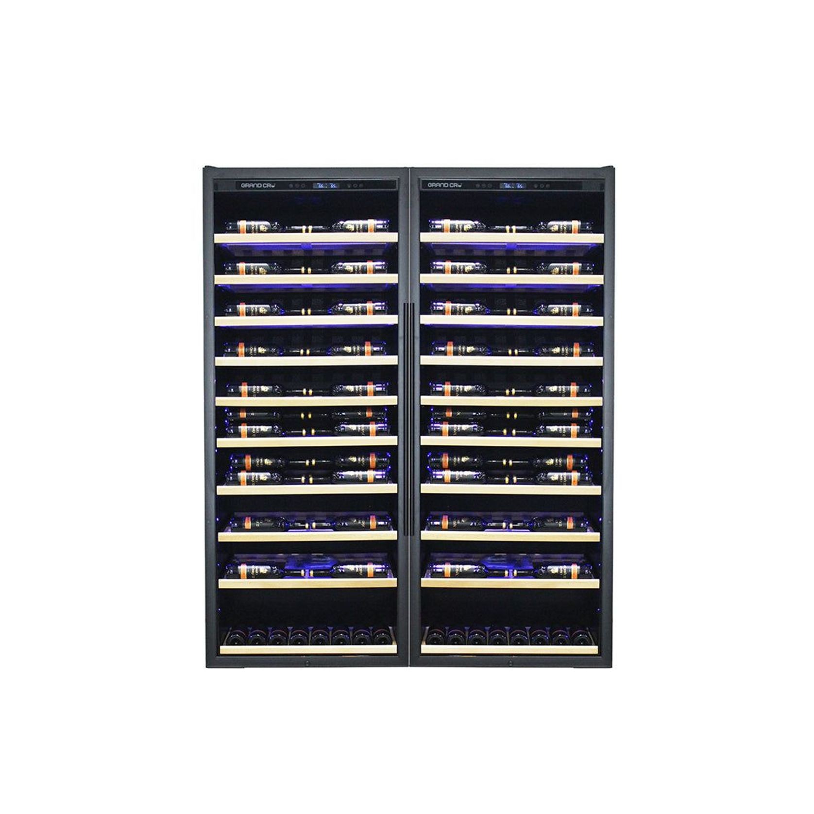 Grand Cru 586 Bottle 'Label View' Dual Zone Wine Fridge gallery detail image