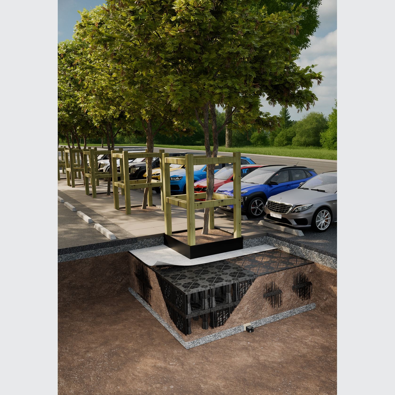 Geo-Vault® Structural Soil Matrix System gallery detail image