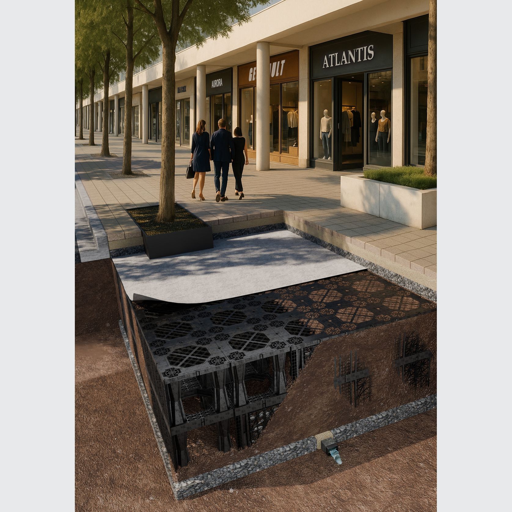 Geo-Vault® Structural Soil Matrix System gallery detail image