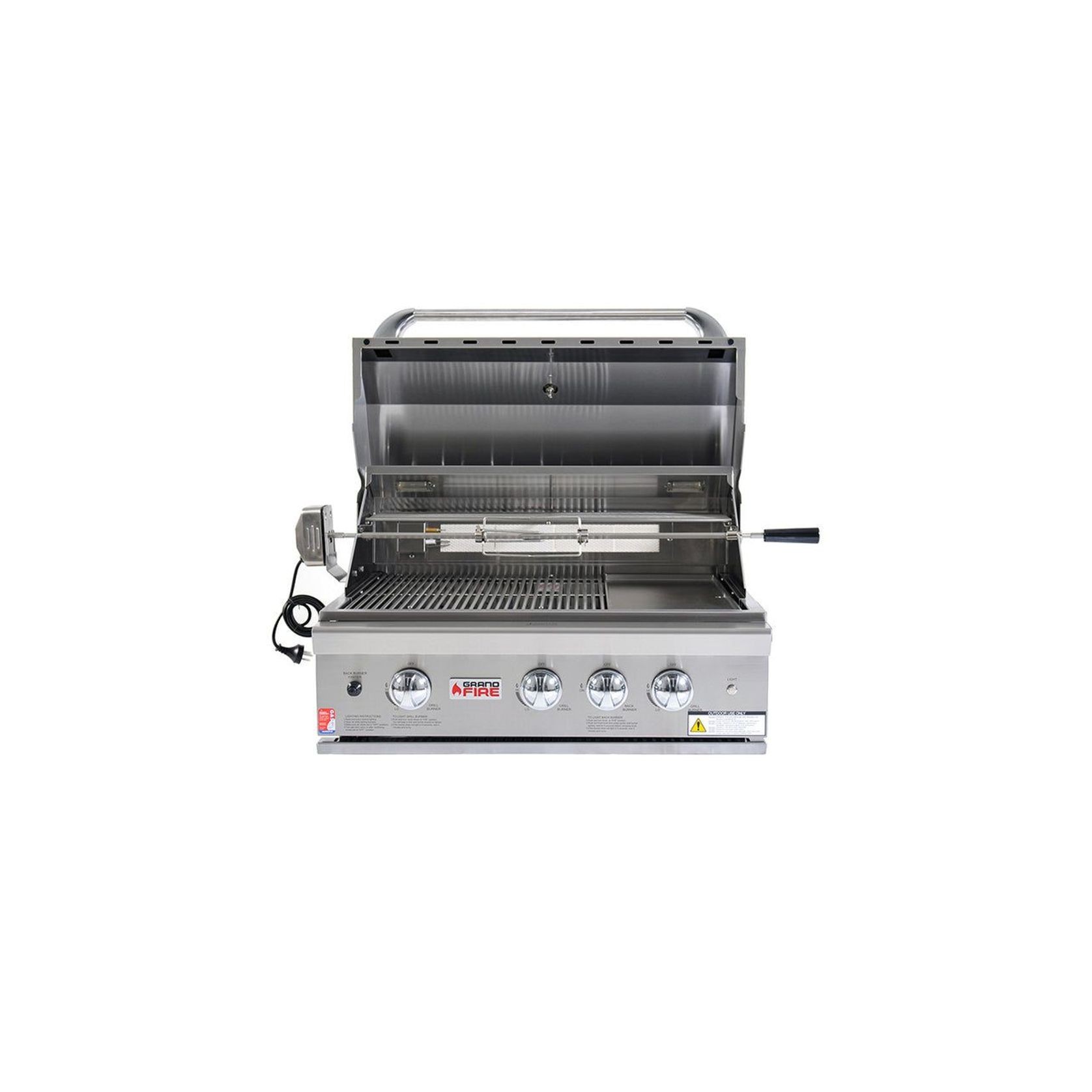 Grandfire Classic - 32″ Gas BBQ Head Unit For In-Built gallery detail image