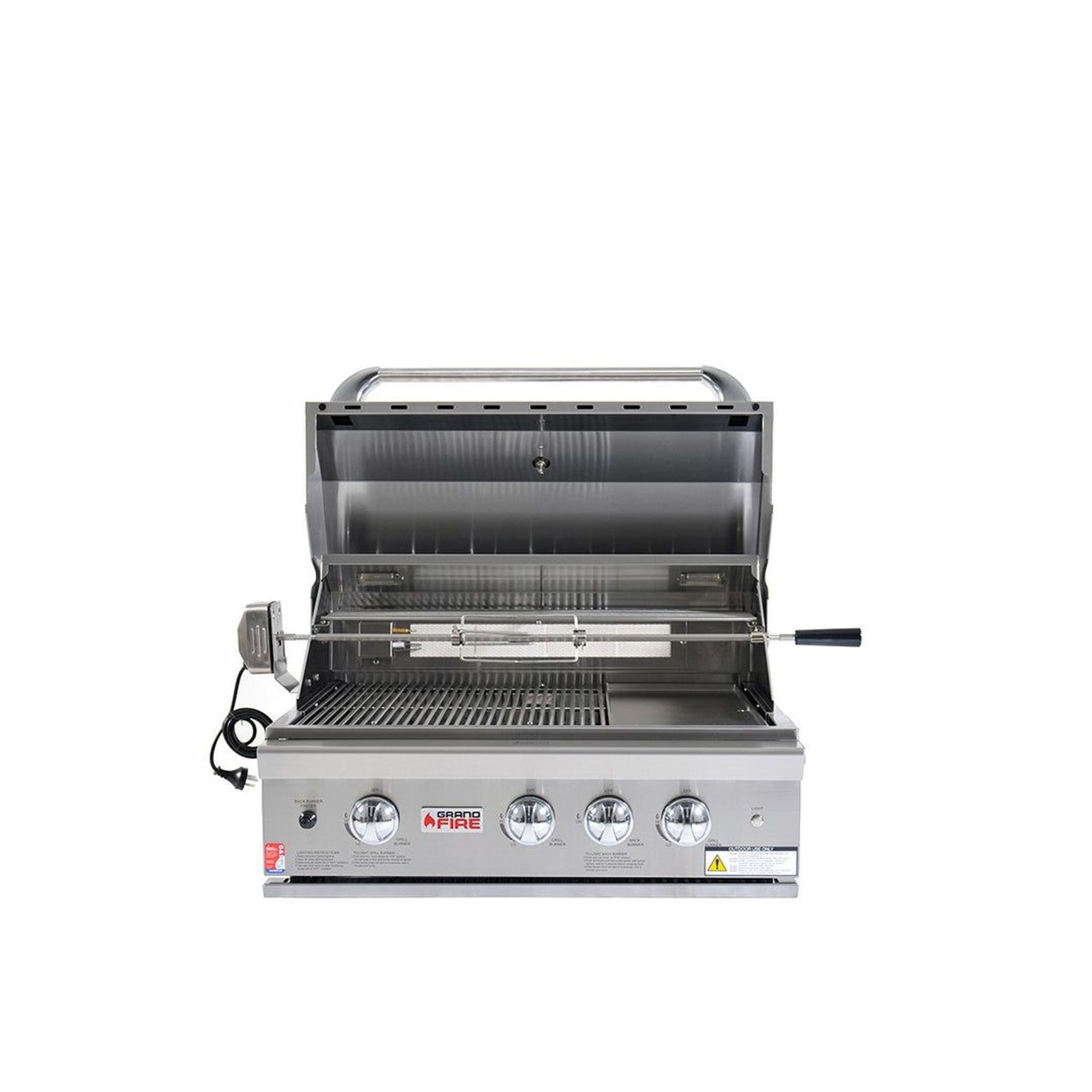 Grandfire Classic - 32″ Gas BBQ Head Unit For In-Built gallery detail image