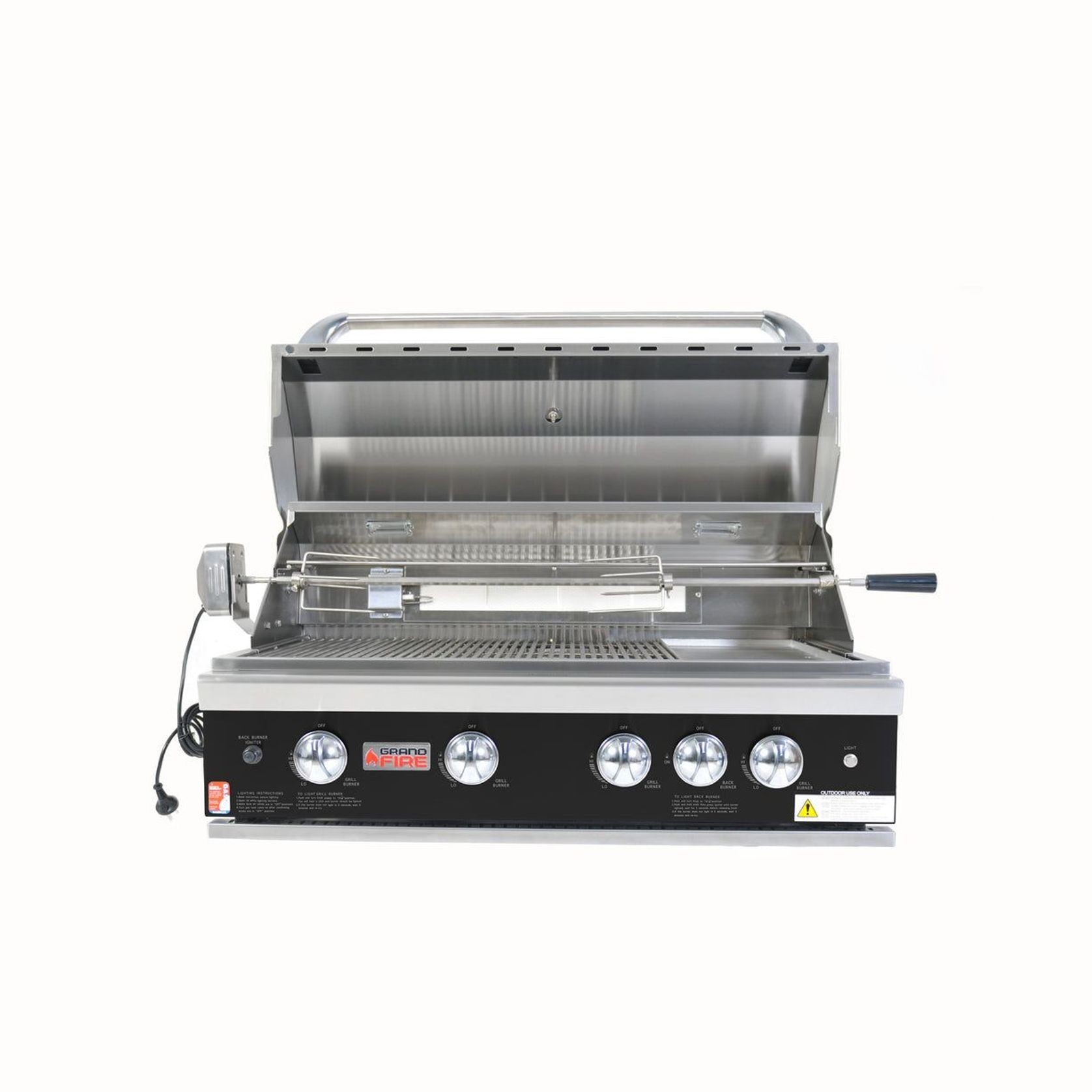 Grandfire Classic - 38″ Gas BBQ Head Unit For In-Built gallery detail image