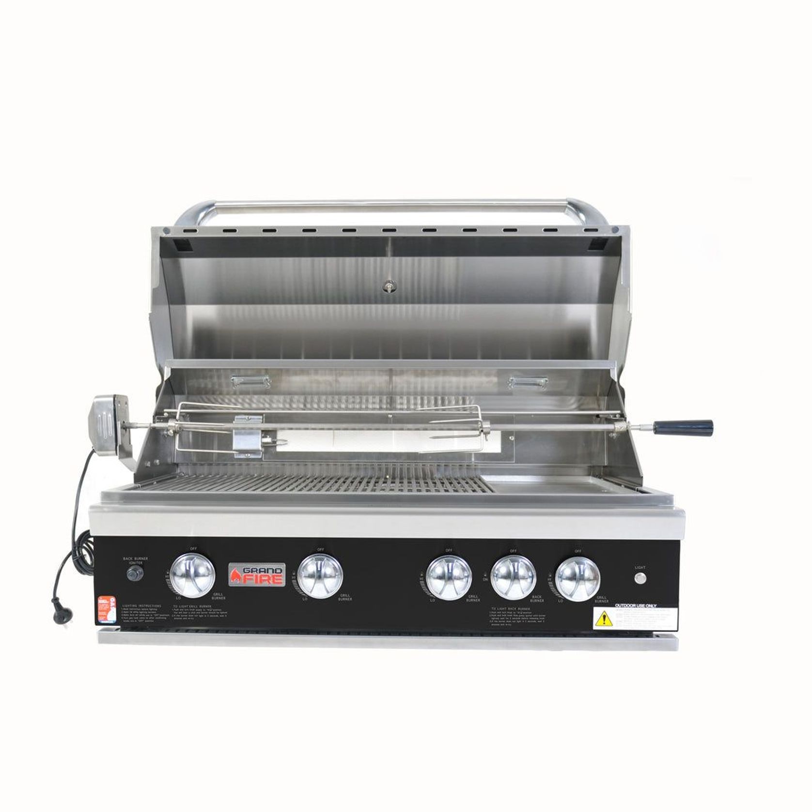 Grandfire Classic - 38″ Gas BBQ Head Unit For In-Built gallery detail image