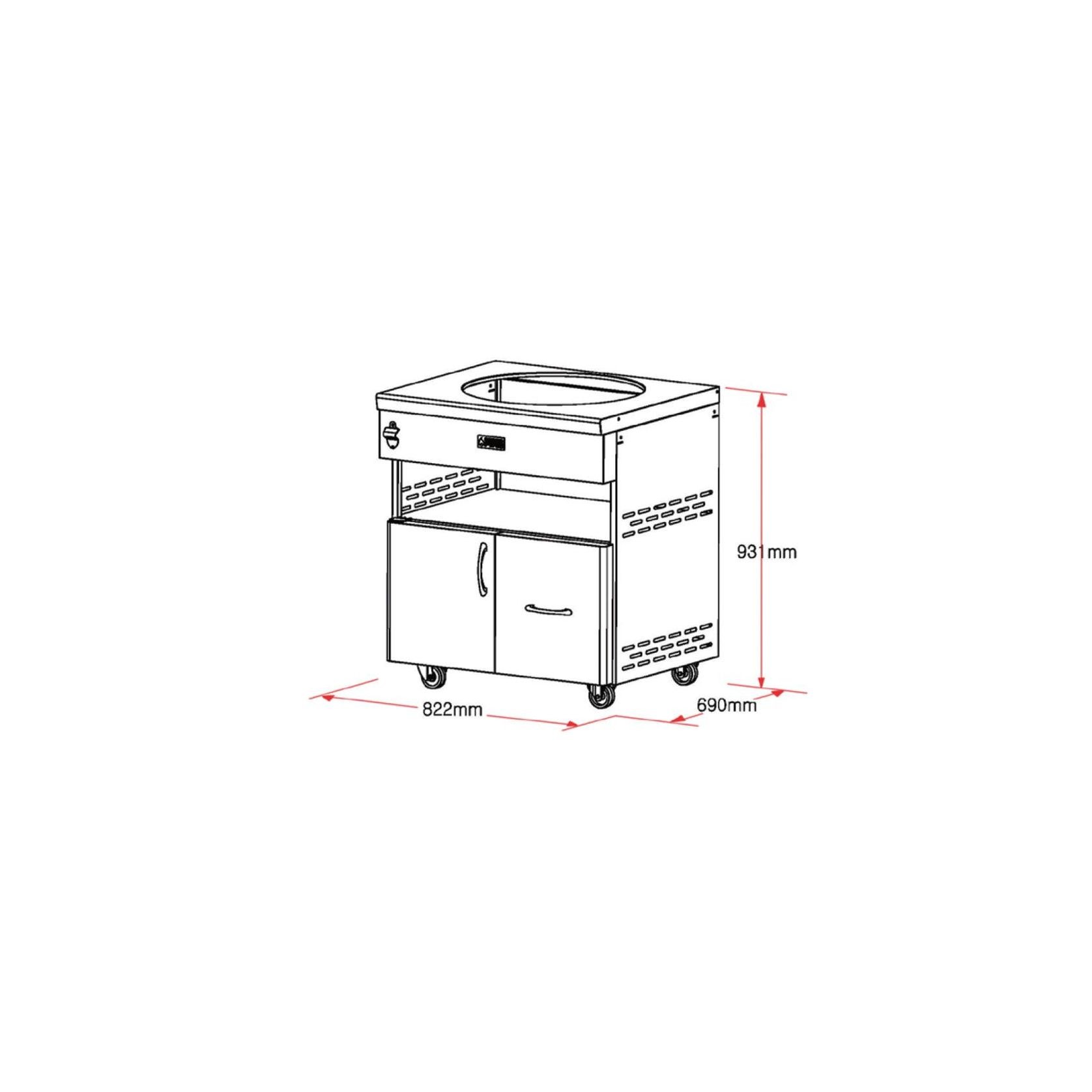 Kamado Module | Deluxe Series gallery detail image