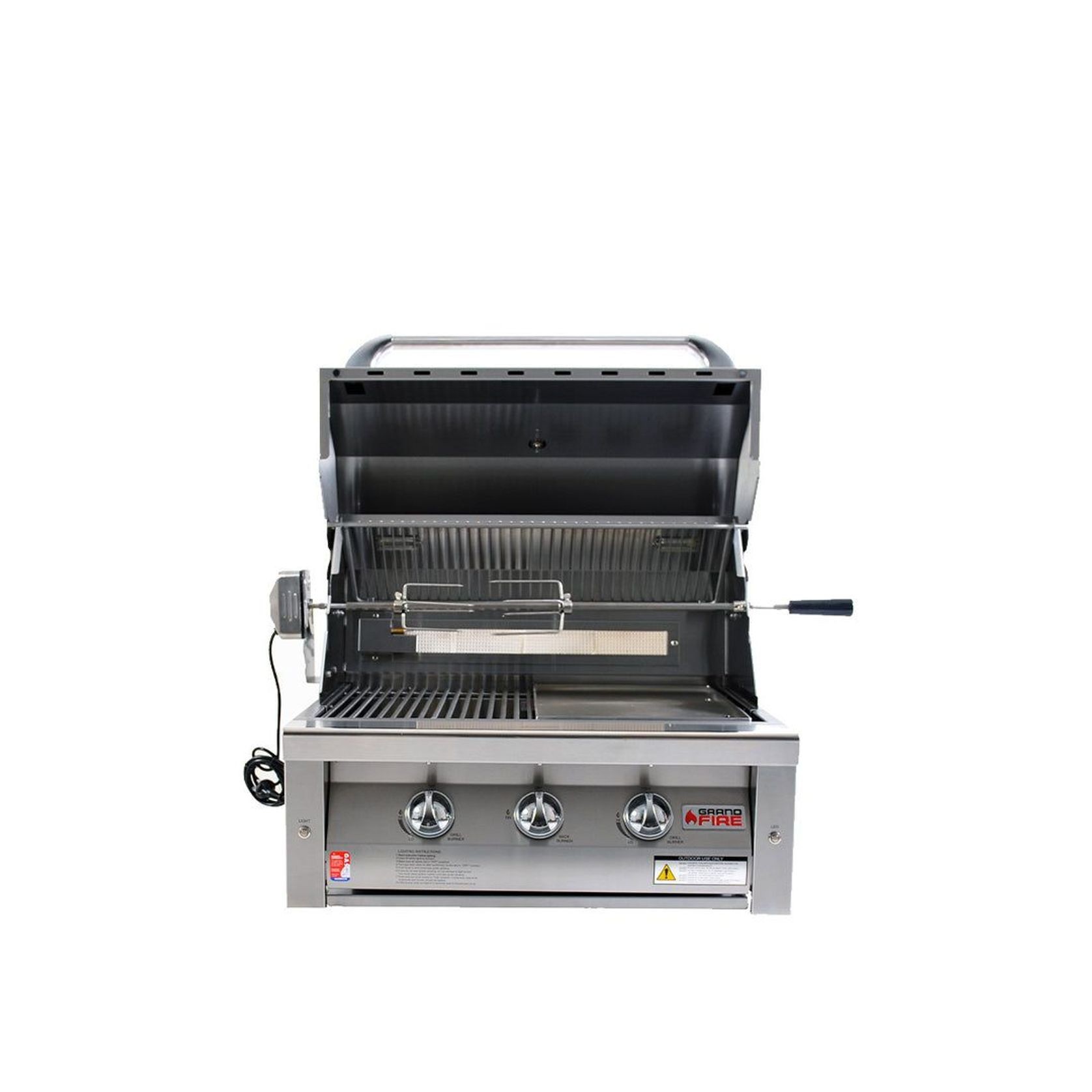 Grandfire Deluxe 30" Gas BBQ Head Unit | For In-Build gallery detail image