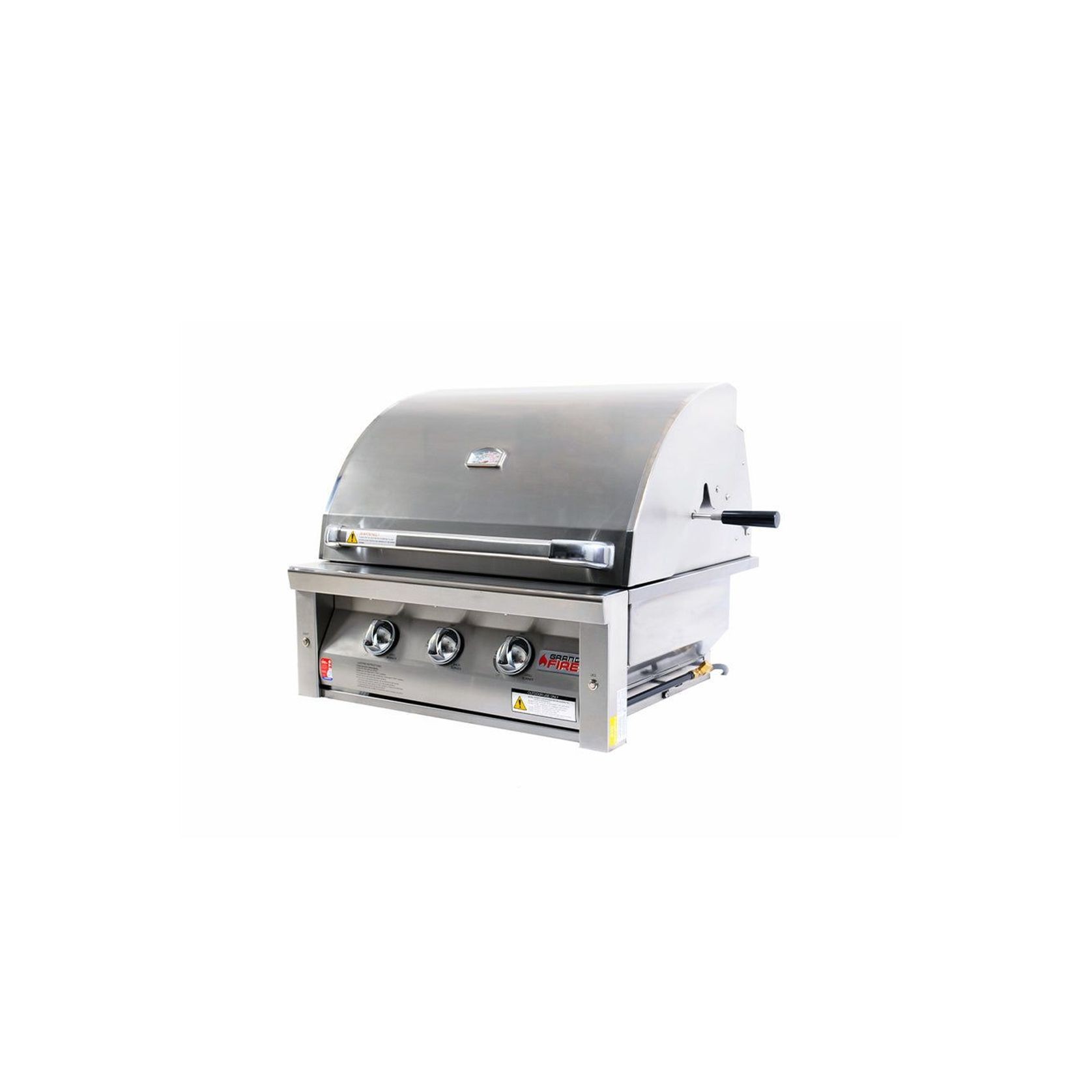 Grandfire Deluxe 30" Gas BBQ Head Unit | For In-Build gallery detail image