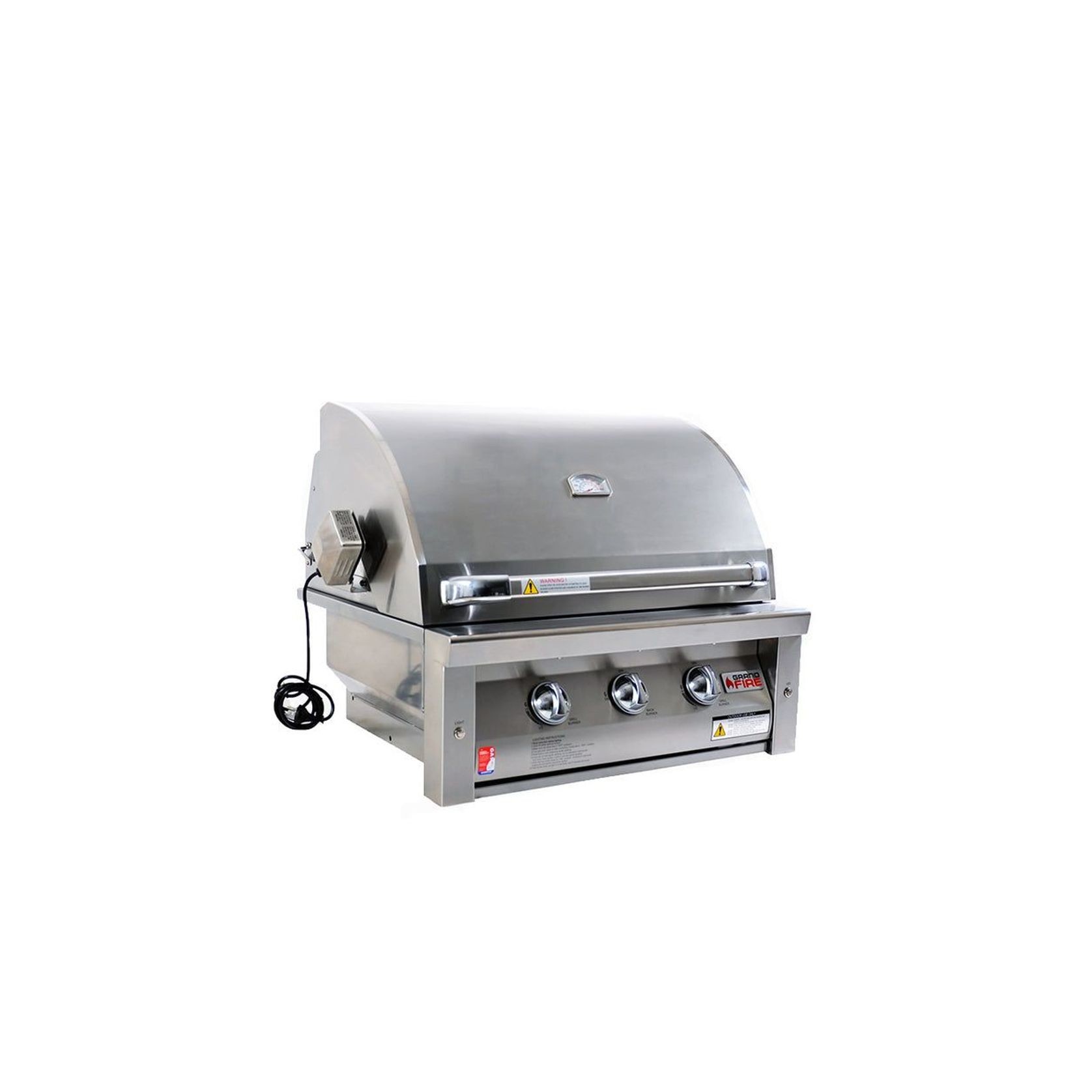 Grandfire Deluxe 30" Gas BBQ Head Unit | For In-Build gallery detail image
