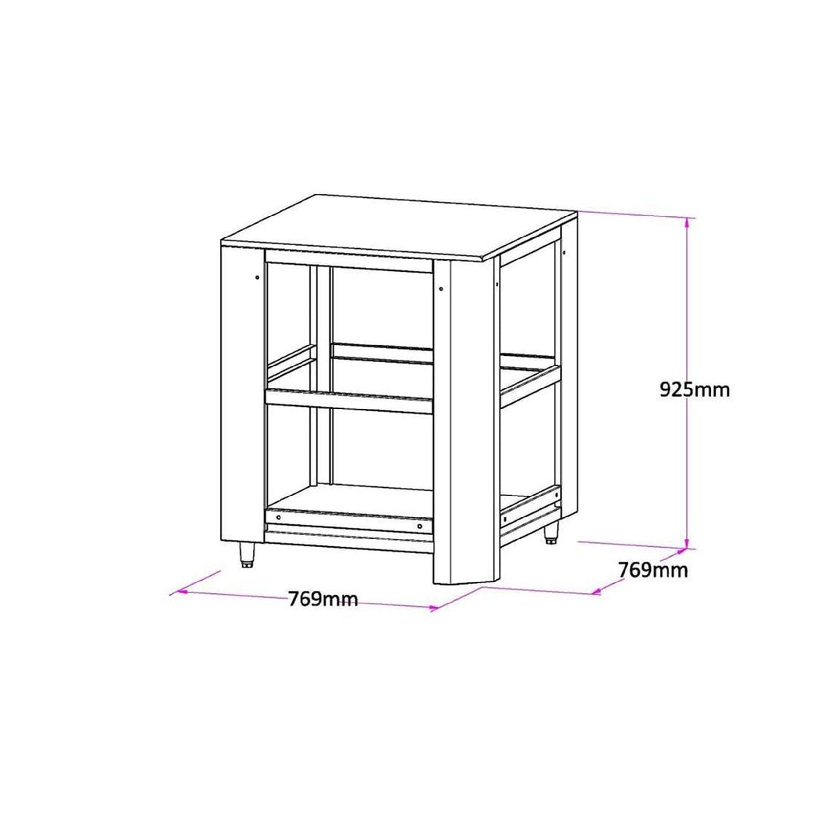 Kitchen Corner Module | Square | Deluxe Series gallery detail image