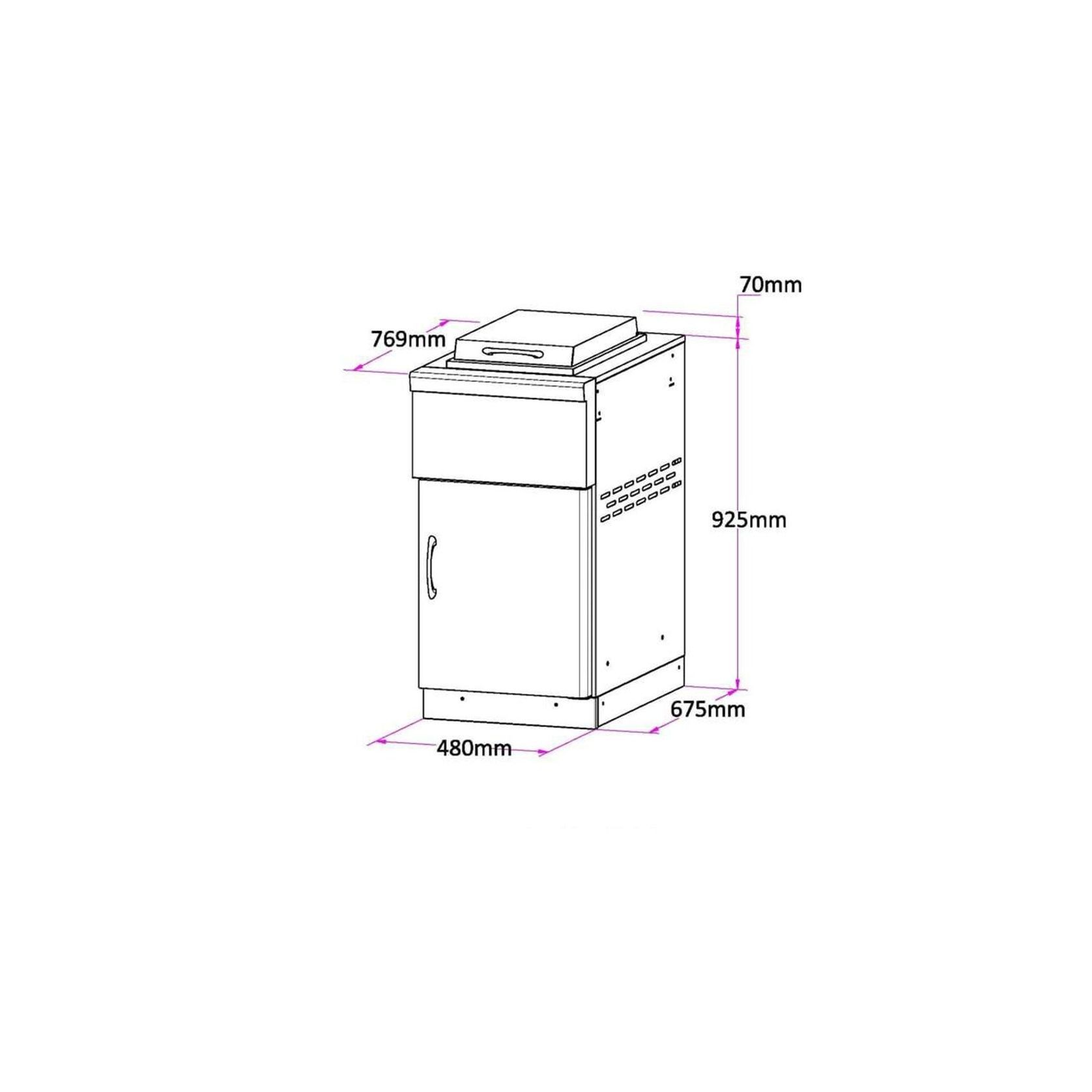 Single Side Burner Module | Deluxe Series gallery detail image