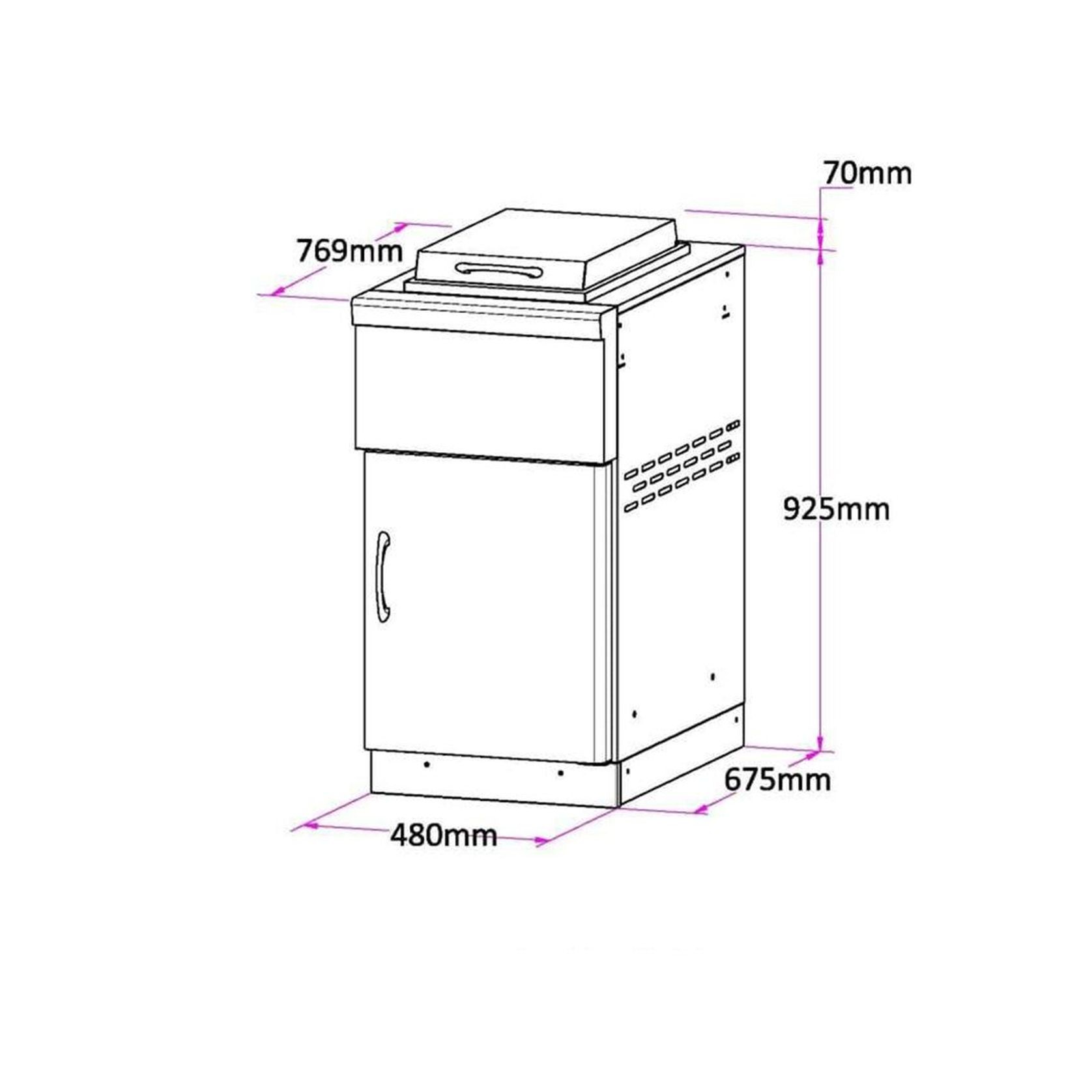Single Side Burner Module | Deluxe Series gallery detail image
