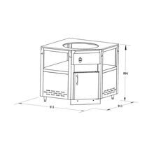 Kamado Corner Module | Classic Series gallery detail image