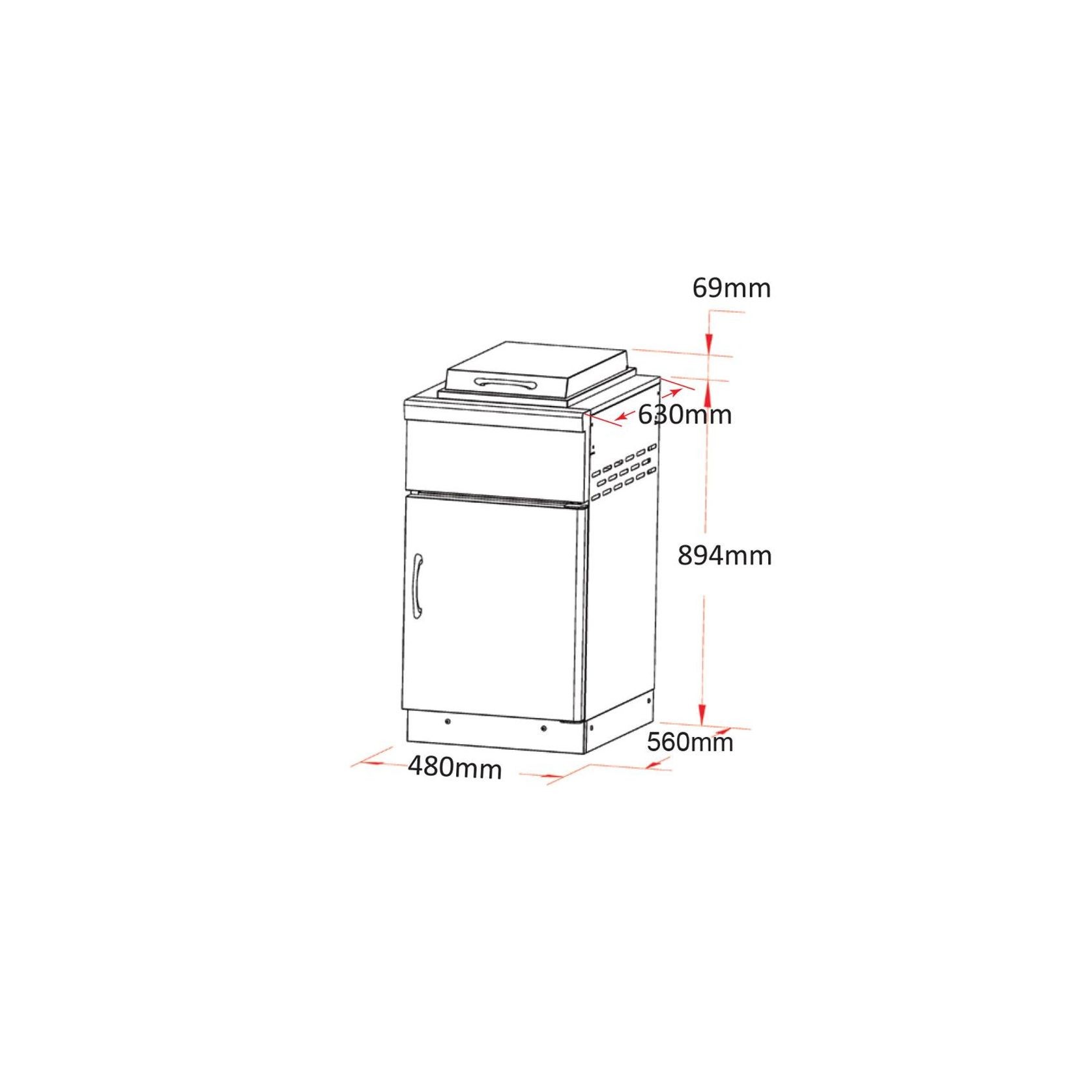 Single Side Burner Module | Classic Series gallery detail image