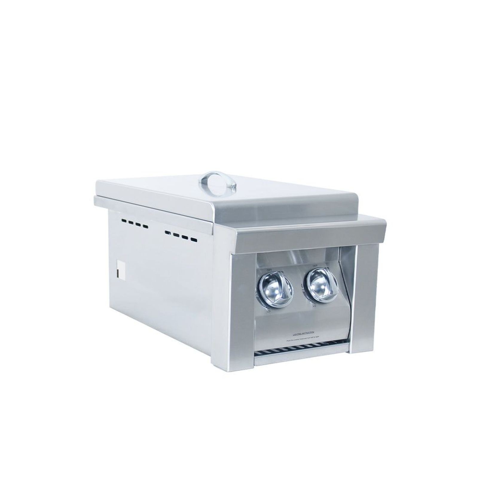Grandfire Double Side Burner | For In-Build | LPG FF gallery detail image