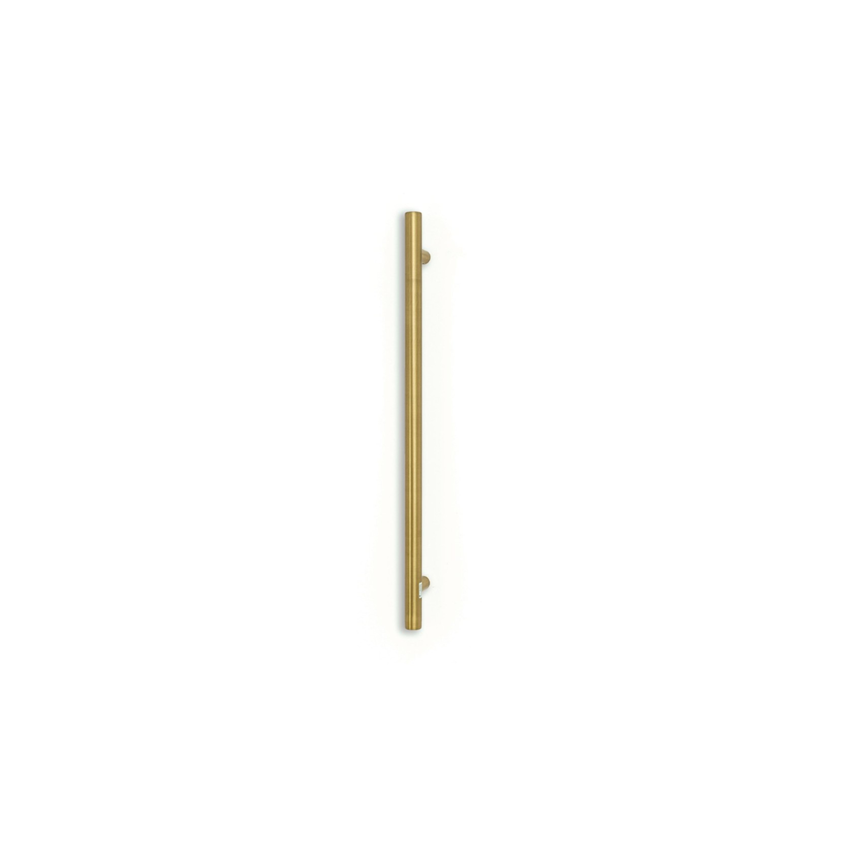 Radiant Vertical Single Towel Rail 40 x 950mm - Brushed Gold gallery detail image