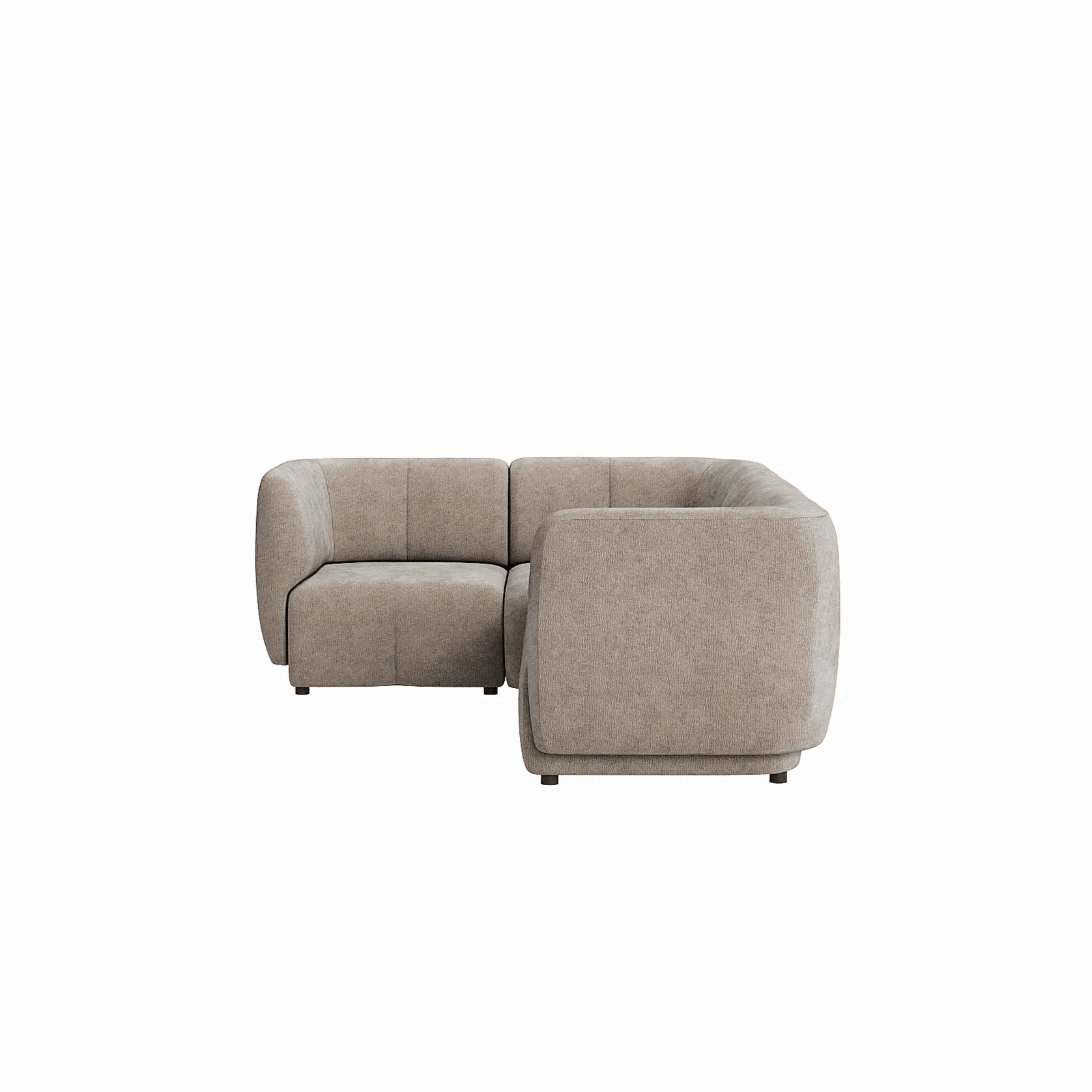 Plum LHF Chaise Sofa gallery detail image