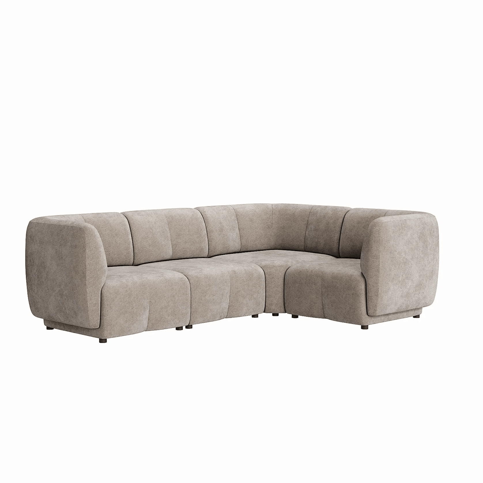 Plum RHF Chaise Sofa gallery detail image