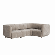 Plum RHF Chaise Sofa gallery detail image