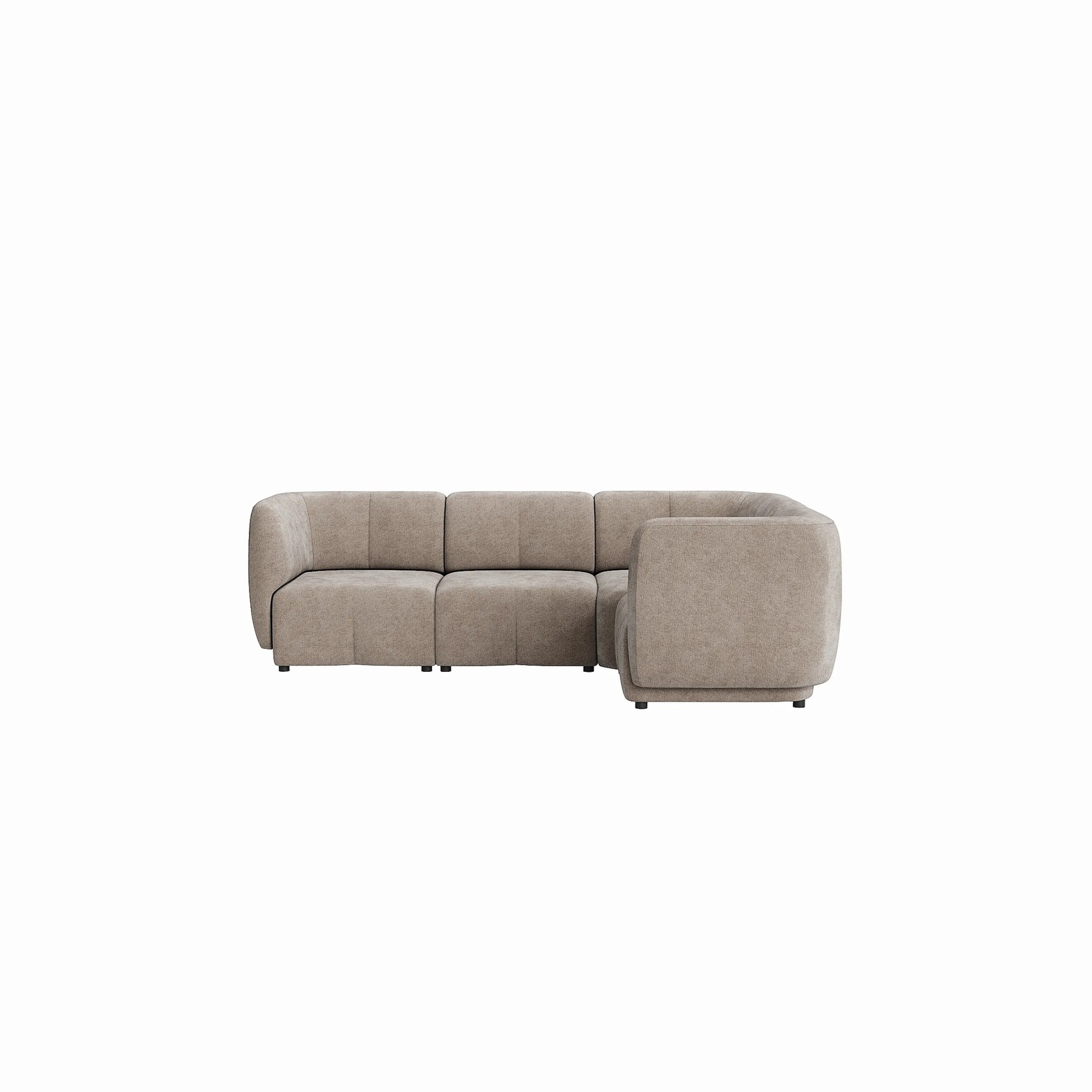 Plum RHF Chaise Sofa gallery detail image