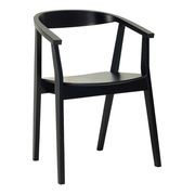 GRETA Dining Chair - Black gallery detail image