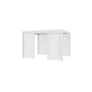 Atlantic & Caribbean Freestanding Pergola Slatted Privacy Wall gallery detail image