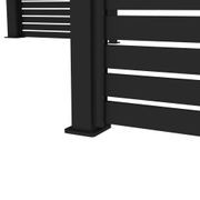 Baltic Freestanding Pergola Slatted Privacy Wall gallery detail image