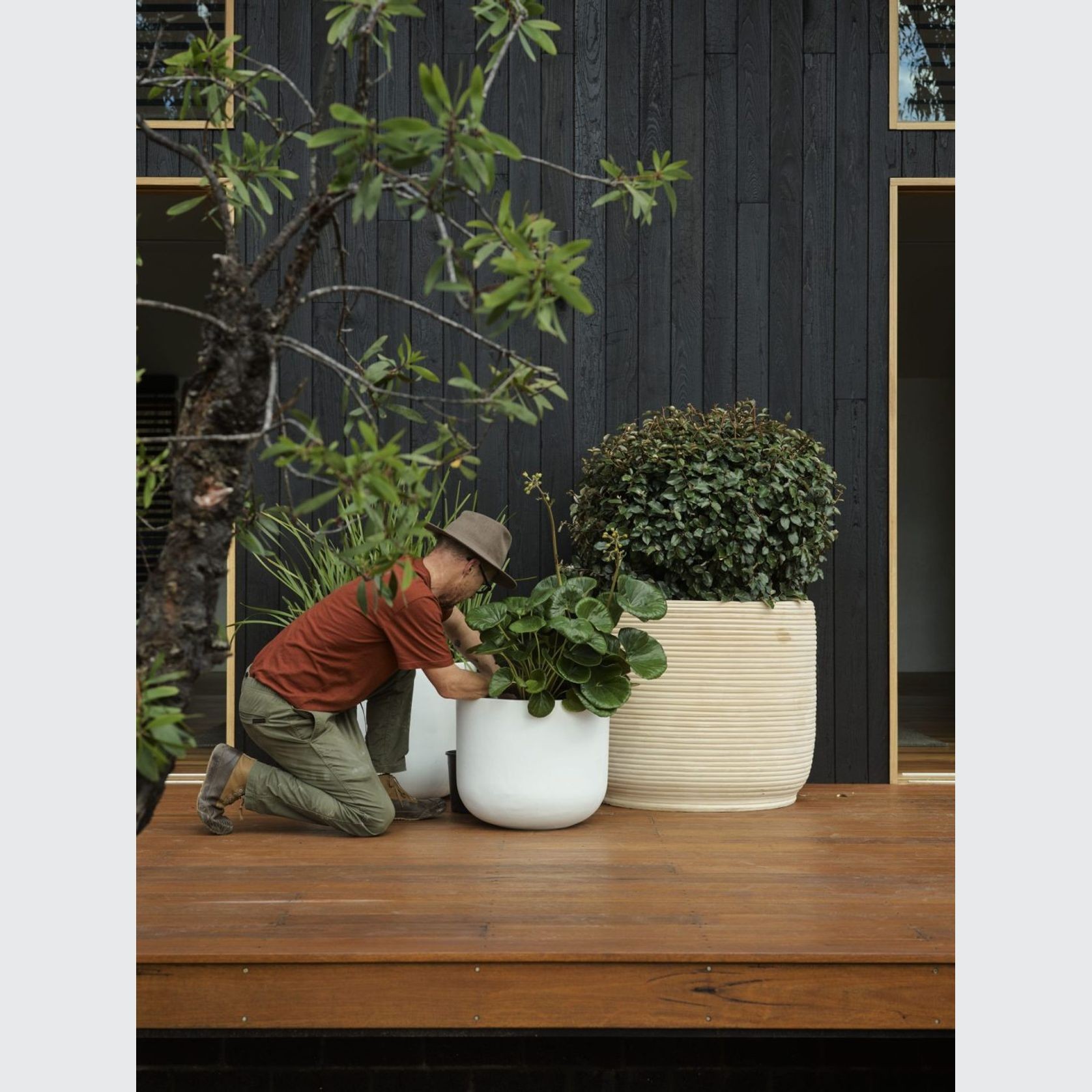 Handthrown Terracotta Coil gallery detail image