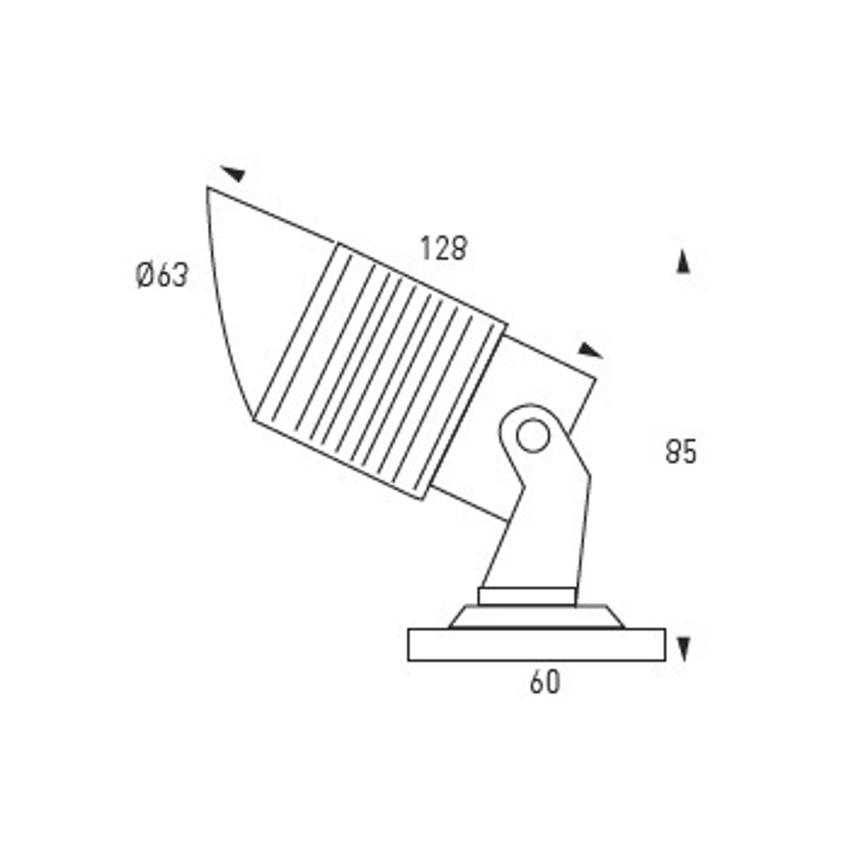 LED Garden Spot & Spike Light 9W gallery detail image